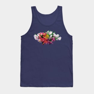 Lilies - Asiatic Lilies Mixed Colors Tank Top